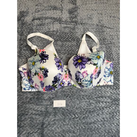 Cacique Other - Cacique Lightly Lined Full Coverage Bra 42DD Back Smoothing Underwire EUC Summer